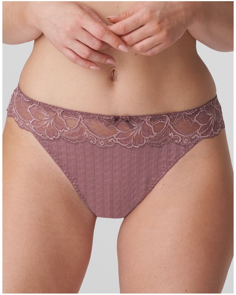 Thong Prima Donna Madison (Satin Taupe)
