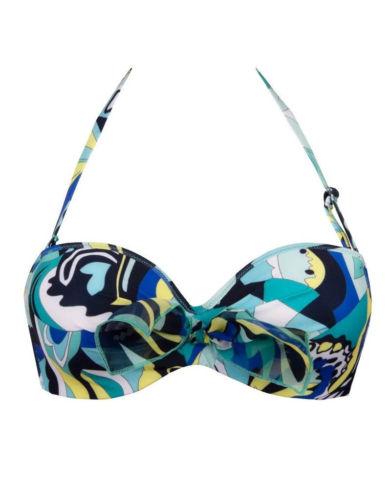 Padded strapless bath bra Antigel La Muse Du Vent (Vent Du Large)