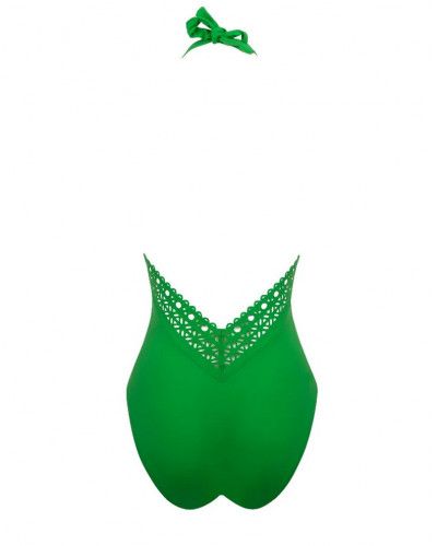 One-piece swimsuit seduction back plunge Lise Charmel Ajourage Couture (Anis Ajourage)
