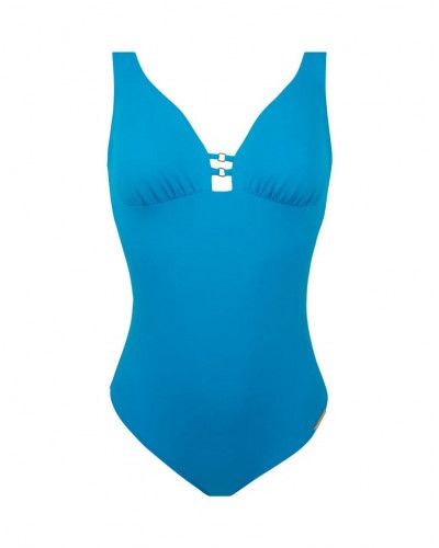 One-piece swimsuit maintain swimmer Lise Charmel Beauté Pure (Bleu Beauté)