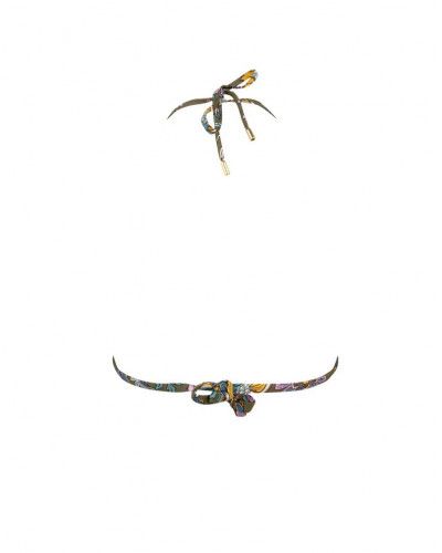 Bath wirefree triangle bra Lise Charmel Fleur Persane (Bronze Persanne)