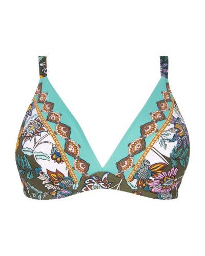 Triangle bikini bra Lise Charmel Fleur Persane (Bronze Persanne)