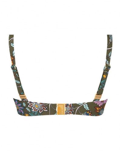 Soutien-gorge de bain corbeille bonnets profonds Lise Charmel Fleur Persane (Bronze Persanne)