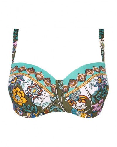 Sujetador de baño taza profunda Lise Charmel Fleur Persane (Bronze Persanne)