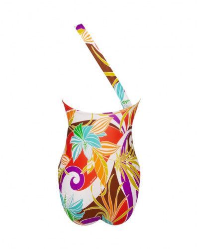 One-piece support swimsuit Lise Charmel Energie Soleil (Mandarine Soleil)