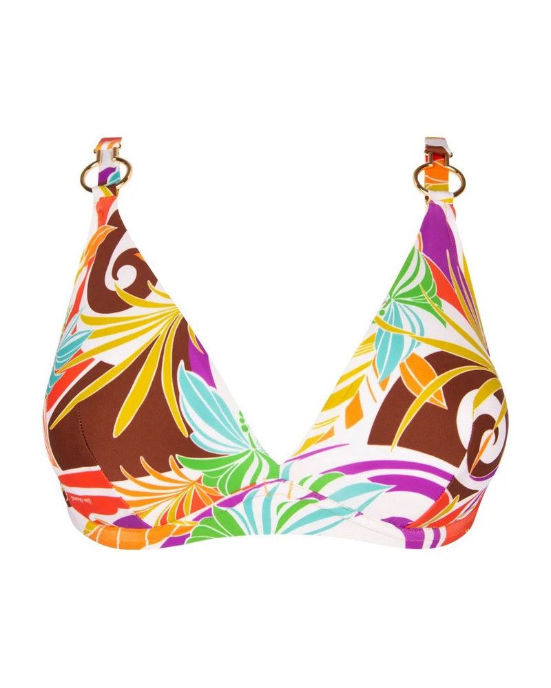 Underwired triangle bath bra Lise Charmel Energie Soleil (Mandarine Soleil)