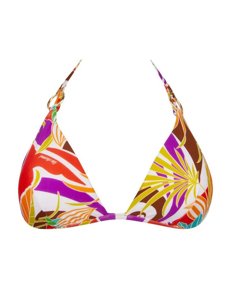 Padded triangle bath bra Lise Charmel Energie Soleil (Mandarine Soleil)