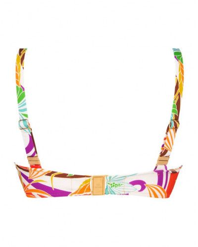 Plunge cup demi bath wireless bra Lise Charmel Energie Soleil (Mandarine Soleil)