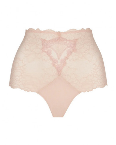 Shorty high waisted Lise Charmel Sublime en Dentelle (Rose Sublime)
