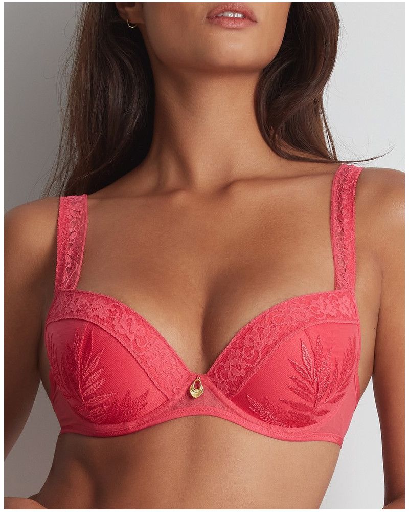 Padded Plunge Bra Aubade Parenthèse Tropicale (Joy)