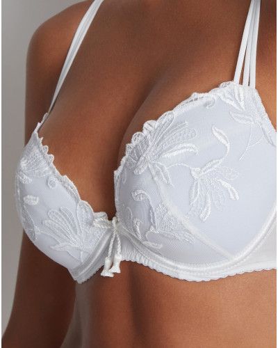 Soutien-gorge plunge coussinet Aubade Lovessence (Blanc)