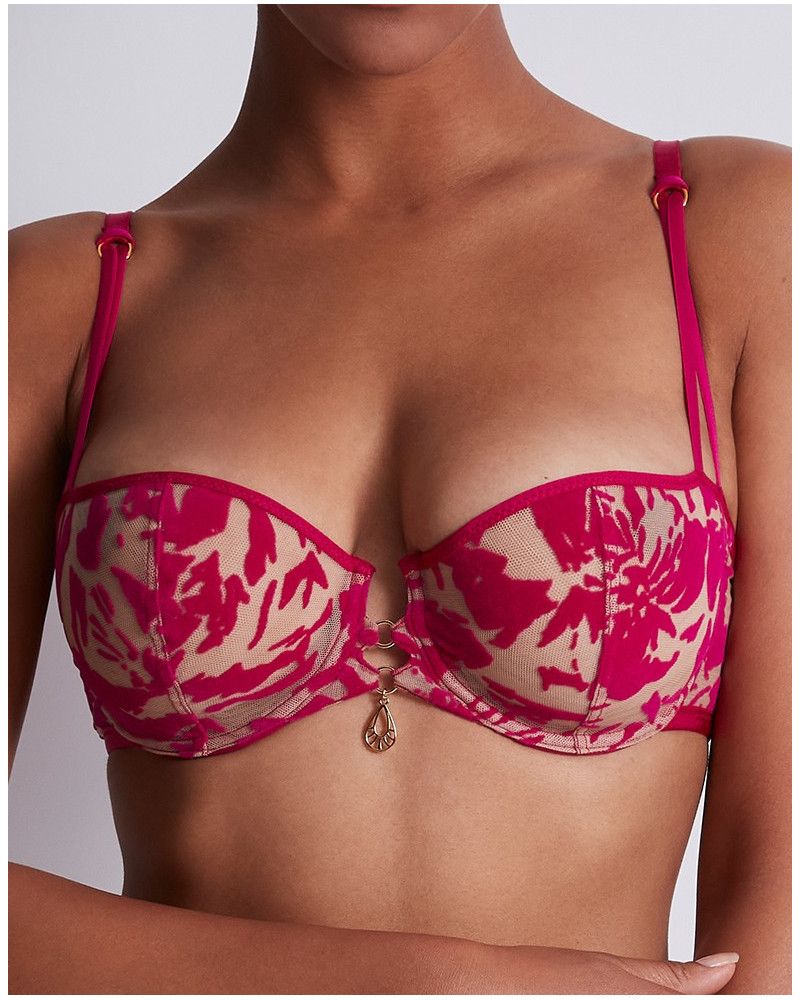Demi bra Aubade Wild Vibration (Hot Pink)