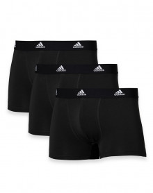 Paquete de 3 Boxers Adidas Active Flex Cotton (Negro)