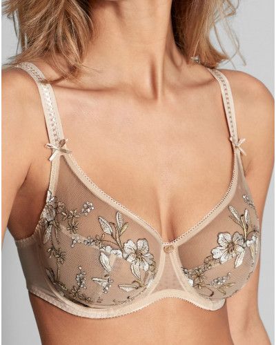 Underwired molded seamless Empreinte Lauren (Or Ancien)