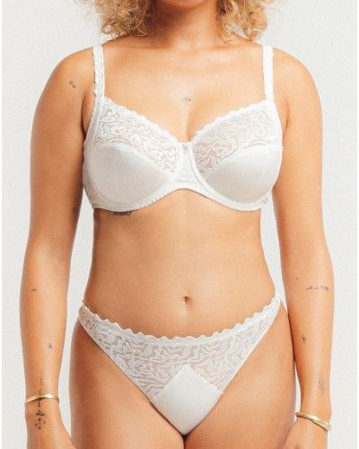 Underwired bra Louisa Bracq Electric Waves (Nacre)