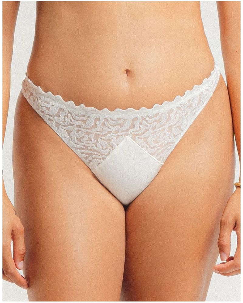 Thong Louisa Bracq Electric Waves (Nacre)