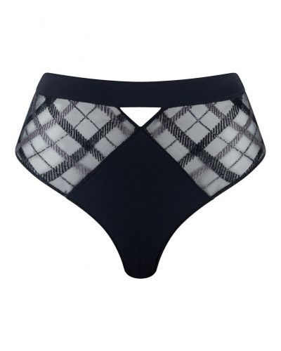 High waist knicker Louisa Bracq Albanach (Black)