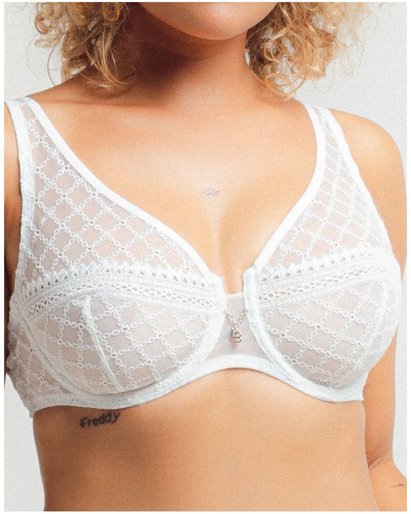 Plunge bra Louisa Bracq Paco (White)