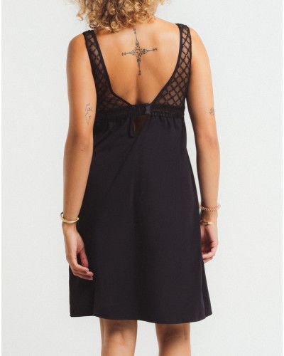 Nightdress Louisa Bracq Paco (Black)