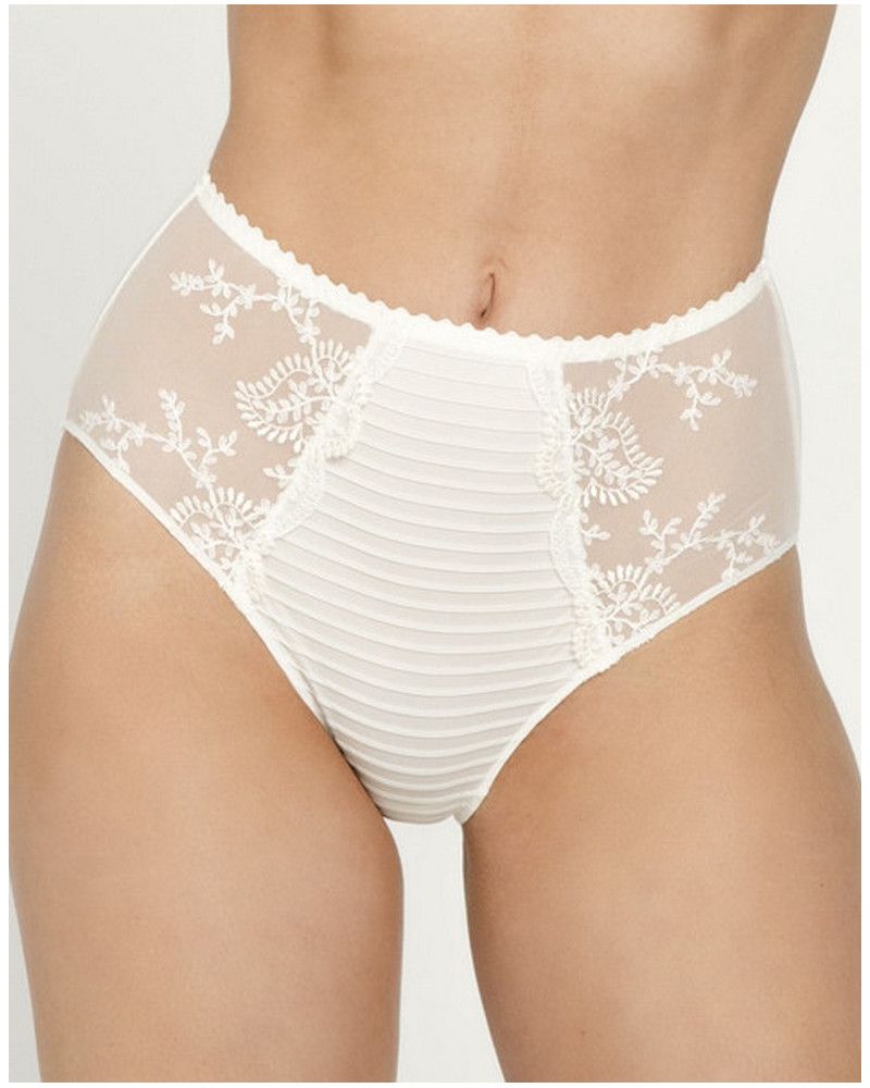 High waist knicker Louisa Bracq Elise (Nacre)