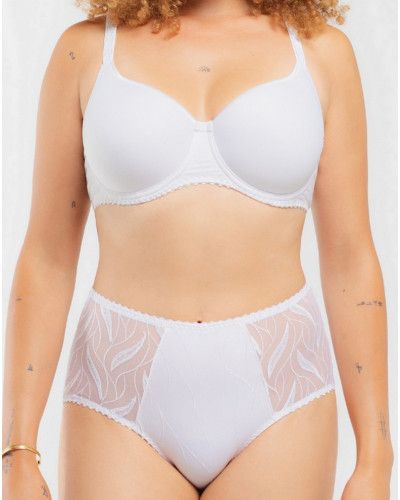 High waist knicker Louisa Bracq Julia (White)