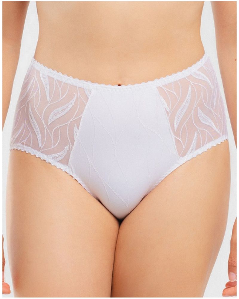 High waist knicker Louisa Bracq Julia (White)