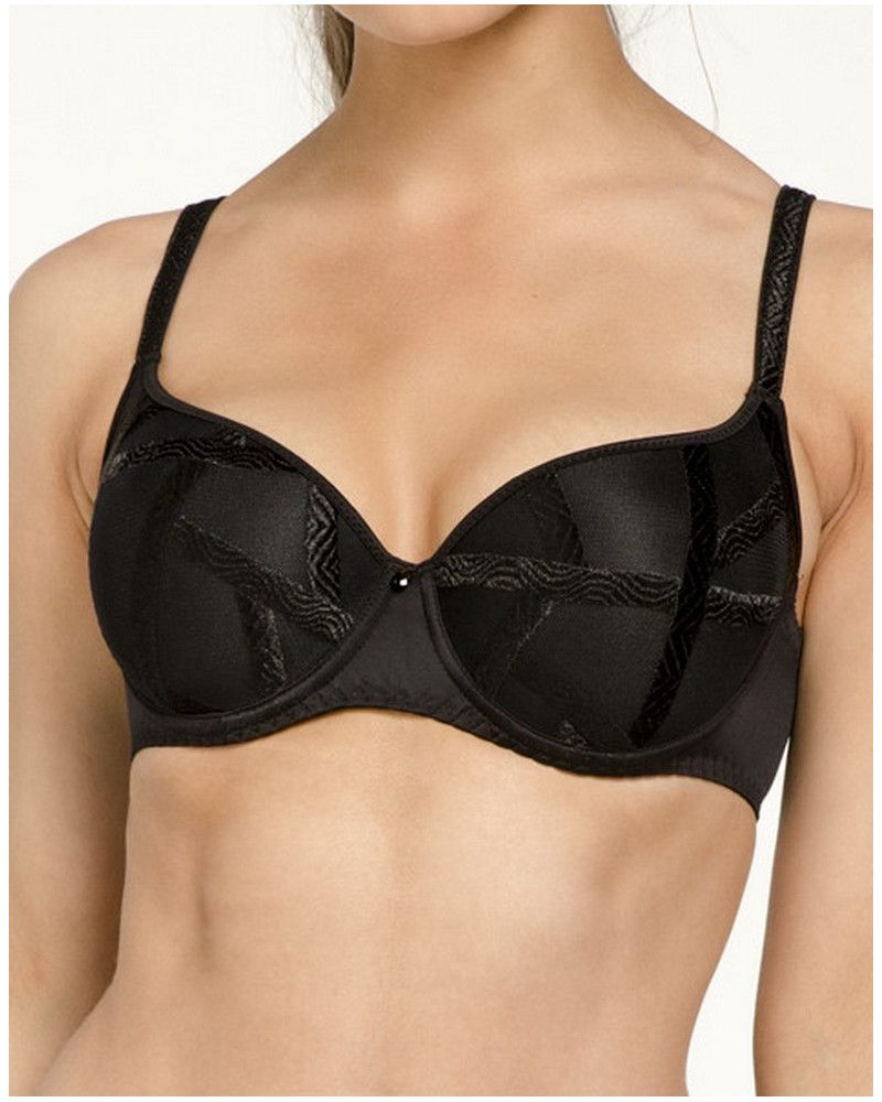 Padded bra Louisa Bracq Série (Black)