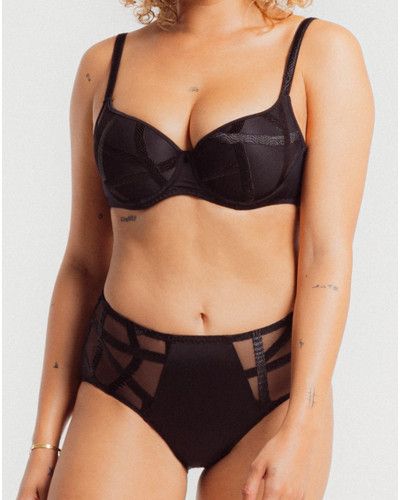 High waist knickers Louisa Bracq Série (Black)