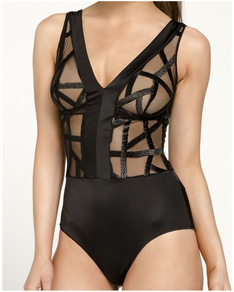 Body sin aros Louisa Bracq Série (Negro)