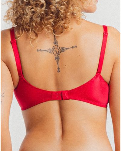 Padded bra Louisa Bracq Série (Rouge à Lèvres)