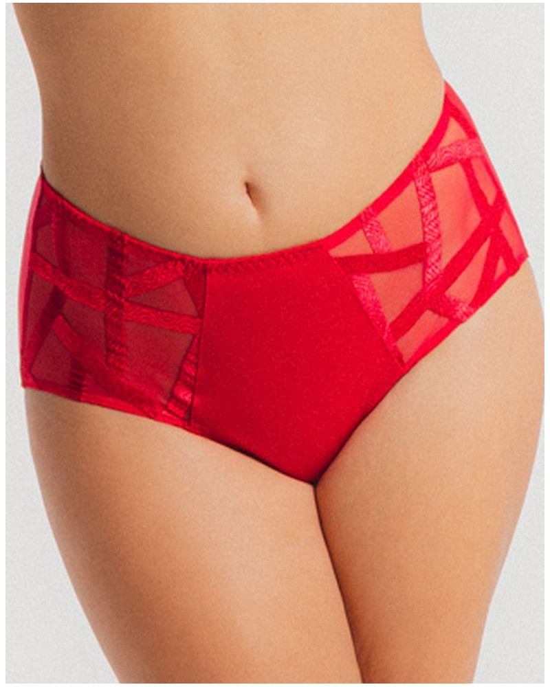 Braga cintura alta Louisa Bracq Série (Rouge à Lèvres)