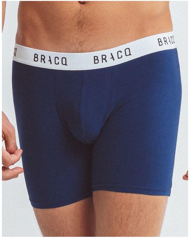 Boxer largo Louisa Bracq Basic Range (Navy)