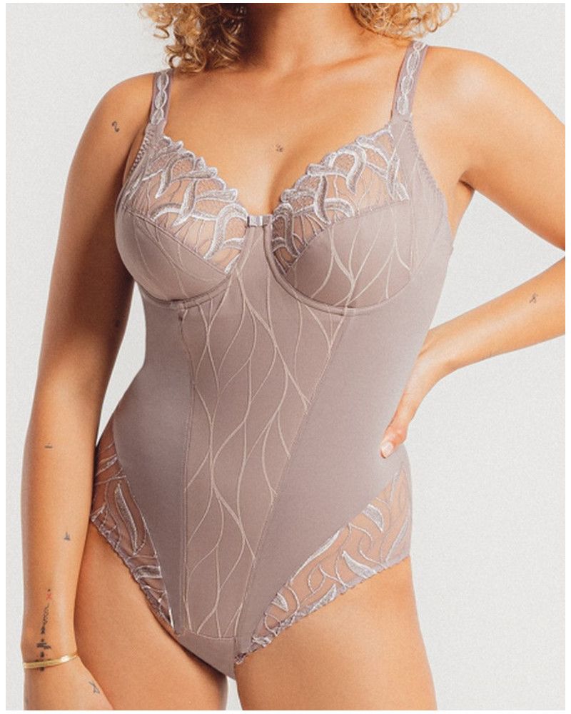 Underwired body Louisa Bracq Julia (Taupe)