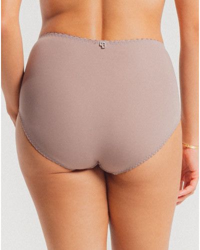 High waist knicker Louisa Bracq Julia (Taupe)