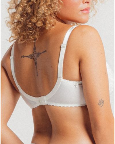 Padded spacer bra Louisa Bracq Julia (Nacre)