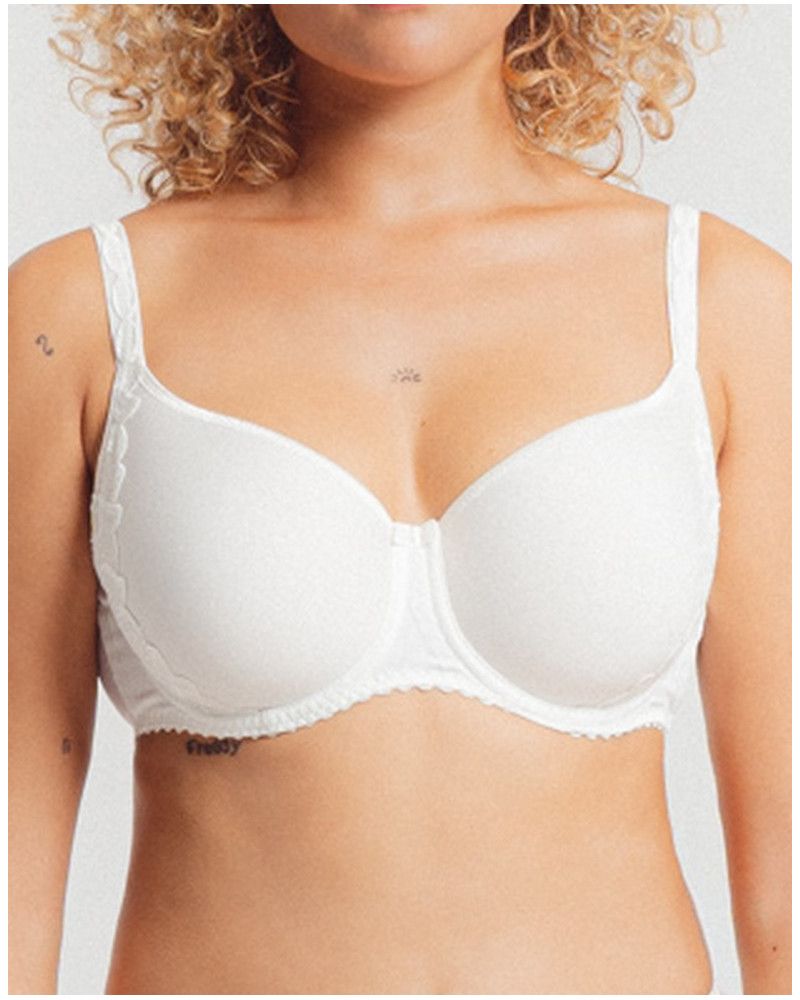 Padded spacer bra Louisa Bracq Julia (Nacre)