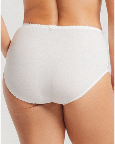 High waist knicker Louisa Bracq Julia (Nacre)