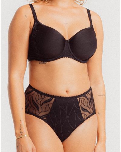 Braga cintura alta Louisa Bracq Julia (Negro)