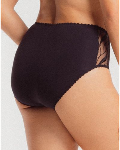 High waist knicker Louisa Bracq Julia (Black)