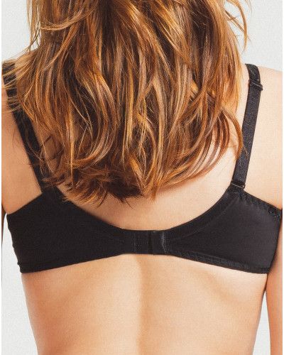 Underwired bra Louisa Bracq Electric Waves (Black)