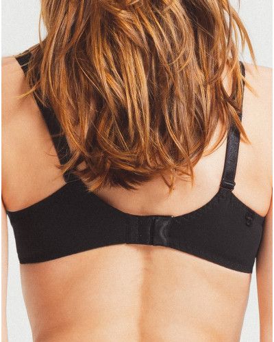 Plunge bra Louisa Bracq Electric Waves (Black)