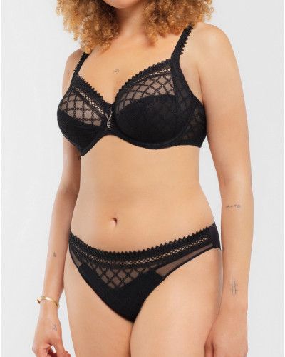 Underwired bra Louisa Bracq Paco (Black)