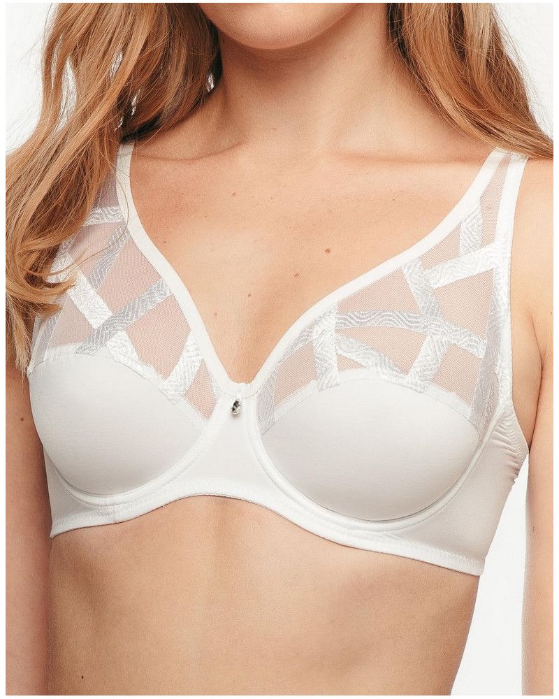 Plunge bra Louisa Bracq Série (White)
