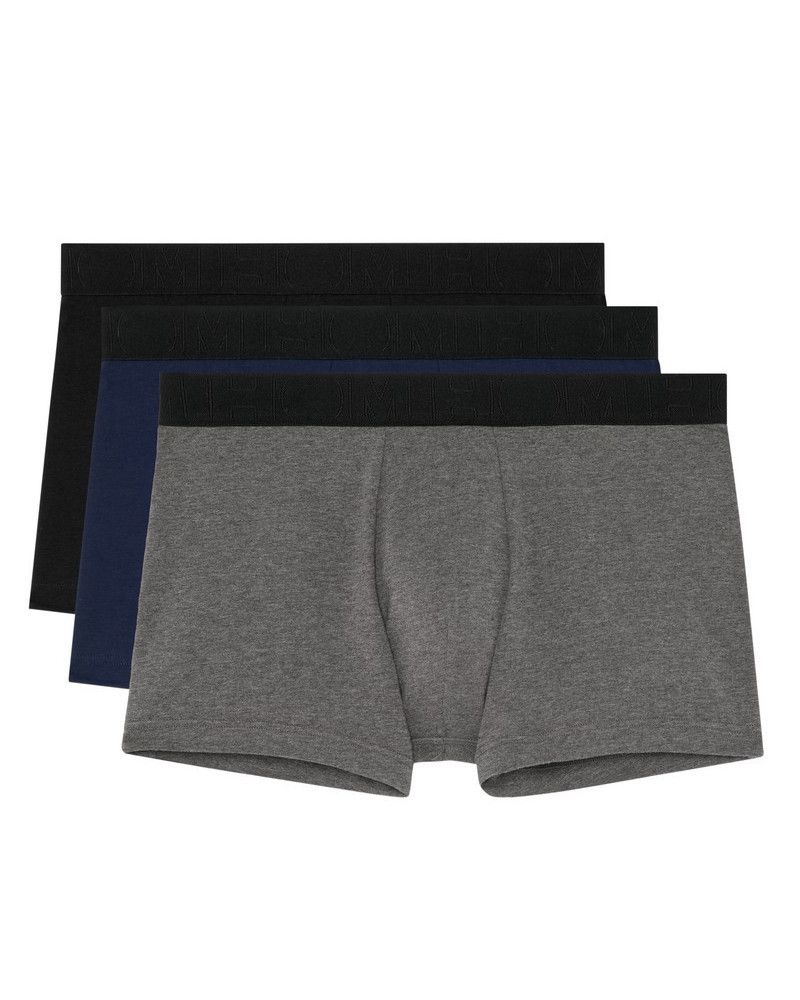 Boxer Tonal Pack HOM Pack of 3 (Black/Navy/Grey)