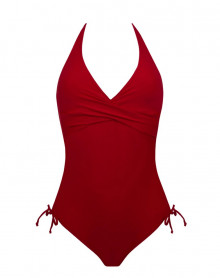 One-piece swimsuit back plunge Antigel La Chiquissima (Mer Rouge)