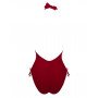 One-piece swimsuit back plunge Antigel La Chiquissima (Mer Rouge)