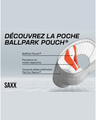 Bóxer Saxx Ultra (Noir Imprimé)