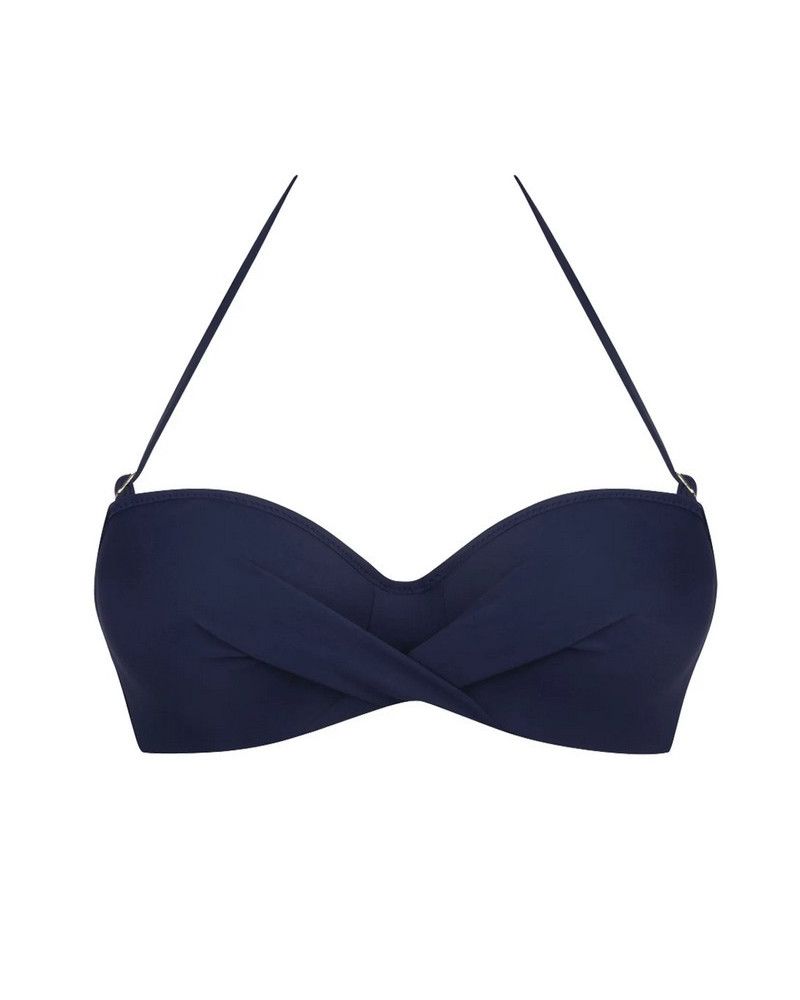 Strapless padded bath bra Antigel La Chiquissima (Mer Marine)