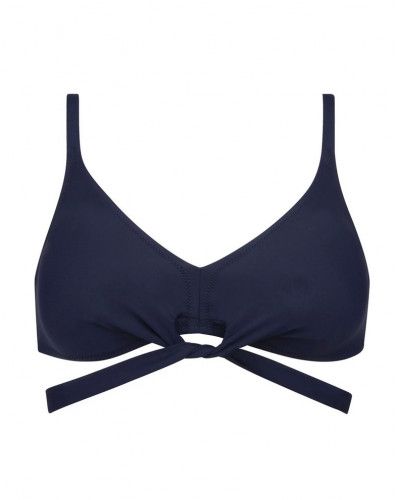 Wireless triangle bath bra Antigel La Chiquissima (Mer Marine)