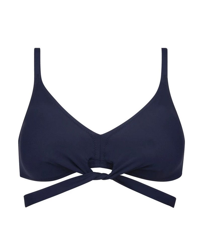 Wireless triangle bath bra Antigel La Chiquissima (Mer Marine)